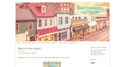 Desktop Screenshot of kaycorrell.com