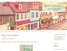 Tablet Screenshot of kaycorrell.com